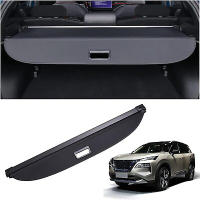 #ad 1X For 2021 2024 Nissan Rogue Retractable Trunk Cargo Cover Luggage Shade Shield $65.59
