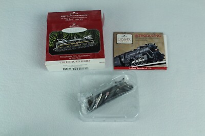 #ad Hallmark Lionel Pennsylvania GG 1 Locomotive Train Collector#x27;s Series $9.95