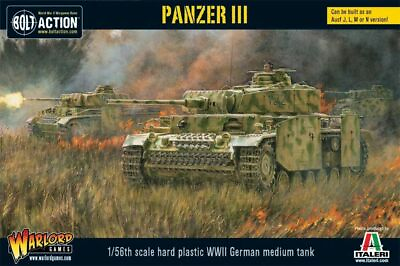 #ad Bolt Action: Panzer III plastic $30.15