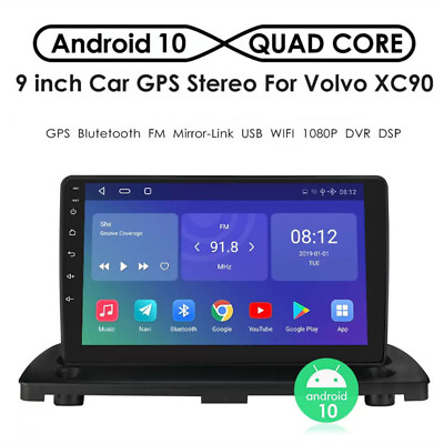 #ad 9 Inch WIFI Android Car Radio GPS Navigation Multimedia BT Player For Volvo XC90 $178.81