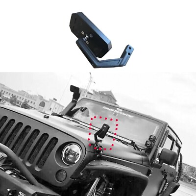 #ad 1PC Side Hood Wide Angle Auxiliary Rear View Blind Spot Fits for Wrangler JK JL $167.78