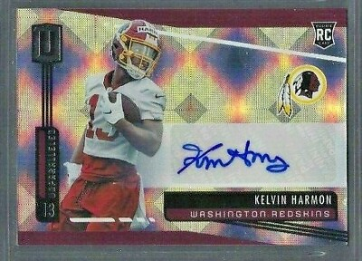 #ad Kelvin Harmon 2019 Panini Unparalleled Rookie Signatures AUTO RC #239 Redskins $24.99