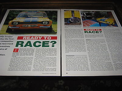 #ad Ford Escort Mk2 race car article reg. no. HFA519N GBP 1.96
