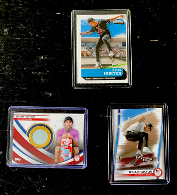 #ad NYJAH HUSTON ROOKIE SPORTS ILLUSTRATED FOR KIDS TOPPS RELIC COMBO USA RC NM $80.00