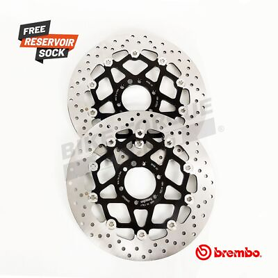 #ad Brembo Floating Front Disc Pair to fit Moto Morini 650 X Cape 2020 onwards GBP 554.40