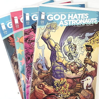 #ad God Hates Astronauts #1 4 Run Image Comics 2014 Ryan Browne $8.99
