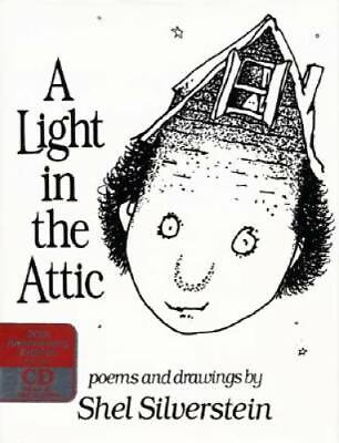 #ad A Light in the Attic 20th Anniversary Edition Book amp; CD Hardcover GOOD $4.35