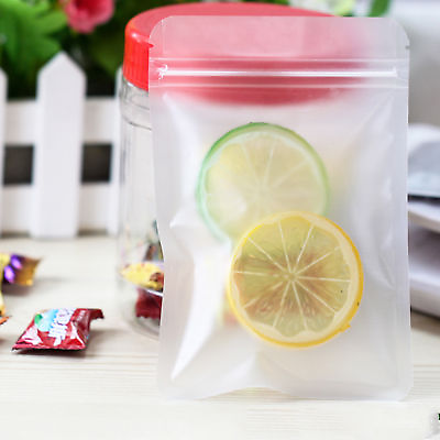 #ad Multi size High Quality Clear Frosted Flat Mylar Zip Lock Pouch Bag M34 $263.92