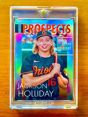 #ad Jackson Holliday RARE ROOKIE REFRACTOR BOWMAN CHROME INVESTMENT CARD SSP MINT $22.49