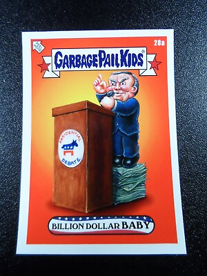 #ad Billion Dollar Baby Michael Bloomberg 28a 2020 Garbage Pail Kids Disgrace White $8.22