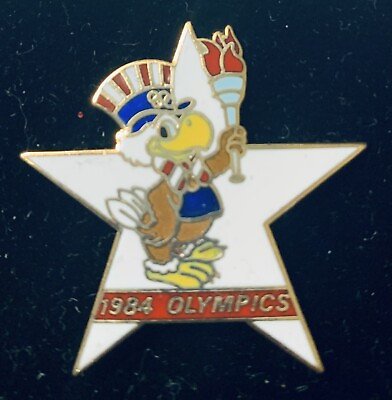 #ad 1984 olympics with the Mascot Sam the Eagle $5.00