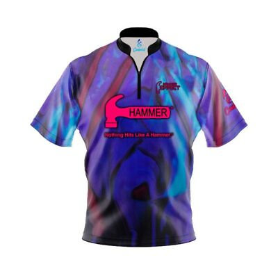 #ad *FREE Custom Name amp; Logo* Hammer Effect Bowling Jersey Shirts S 5XL $32.99