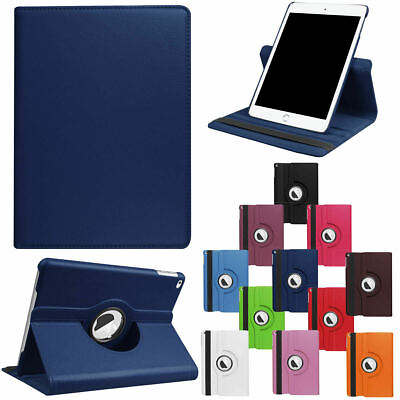 #ad For iPad Pro 12.9 11 10.9 10.2 10.5 9.7 Smart Stand 360 Rotating PU Leather Case $17.17