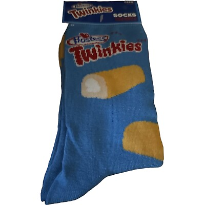 #ad Odd Sox Crazy Socks Men Twinkies Crew Sock Novelty Gift Gag Funny Food Size 6 12 $11.94