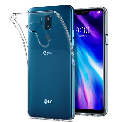 #ad Clear TPU Protective Shockproof Case Cover Guard Shield Saver For LG G7 ThinQ $5.99