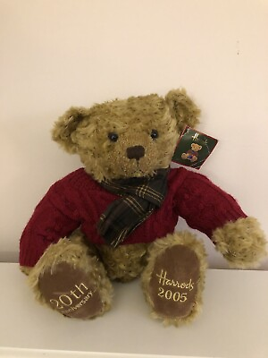 #ad Harrods Christmas Bear 2005 $25.00