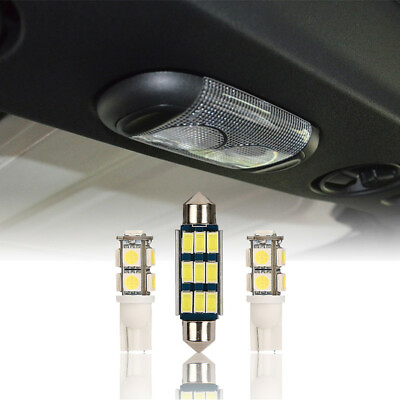 #ad 3x Interior Lights LED Light Bulbs Package 12V Kit for Jeep Wrangler 07 18 JK $10.99