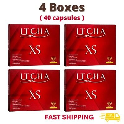 #ad 4x ITCHA XS Dietary Supplement Bright Block Break Fast burn Weight Control $82.99