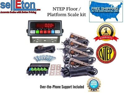 #ad NTEP Floor amp; Platform Scale Kit Build Custom Scale Livestock Industrial $498.00
