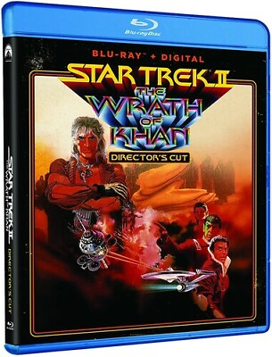 #ad Star Trek II: The Wrath of Khan New Blu ray Ac 3 Dolby Digital Digital Copy $14.99