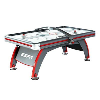 #ad ESPN 7 Foot Air Powered Hockey Table w Electronic Scorer 2 Pucks and 2 Pushers $1079.99