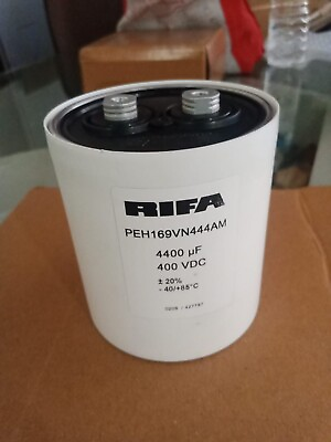 #ad 1PC OF Electrolyte Capacitor RIFA PEH169VN444AM Long Life Capacitor NEW $380.00