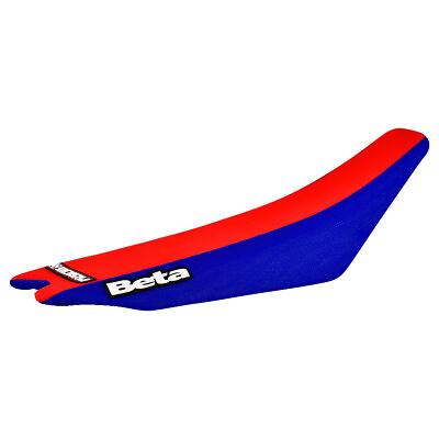 #ad 2013 2019 BETA 125 250 300 450 Seat Cover Gripper BLUE RED #165 LOGO $48.95
