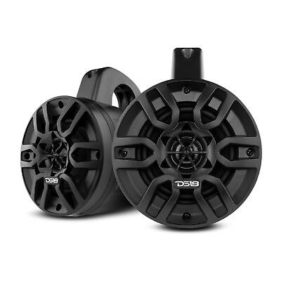 #ad DS18 MP4TPBT HYDRO 4quot; Marine Wakeboard Amplified Tower Speakers with Bluetooth $229.95