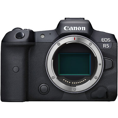 #ad Canon EOS R5 Full Frame Mirrorless Camera Body with 45MP IBIS amp; 8K Video 4147C00 $3199.00