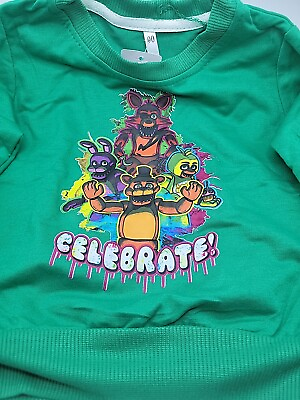 #ad Size 2T Kids Five Nights At Freddys Sweater $9.00