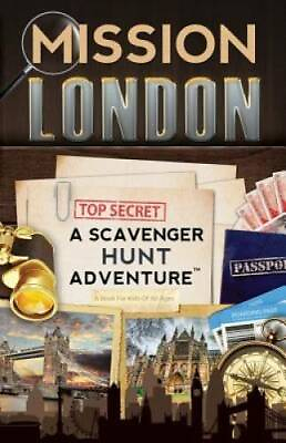 #ad Mission London: A Scavenger Hunt Adventure Travel Book For Kids GOOD $4.48