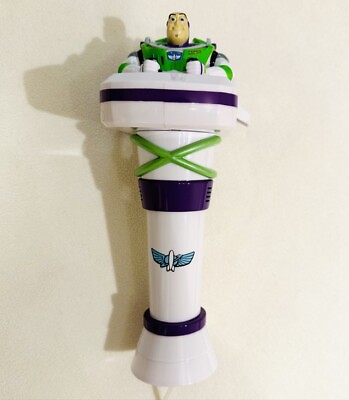 #ad Disney Parks Toy Story Buzz Lightyear Light Up Bubble Wand TESTED $19.95