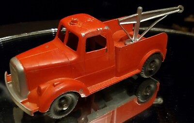 #ad Tootsie Toy Mack L Line Tow truck wrecker ORIGINAL Condition Nice Diorama Piece $28.50