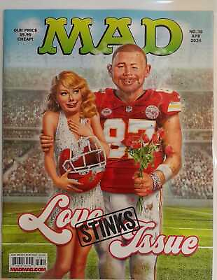 #ad Mad Magazine April 2024 Love Issue $12.70