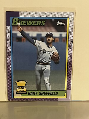 #ad Gary Sheffield 1990 1992 Cards You Pick Milwaukee Brewers $1.95