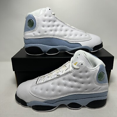 #ad Nike Air Jordan 13 Retro Blue Grey White GS Size 6Y 7Y DJ3003 170 BRAND NEW $154.99