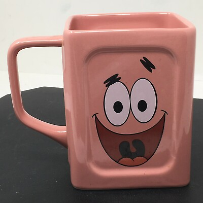 Patrick Sponge Bob Mug Ceramic Mug Nickelodeon Universe Mall of America $17.80