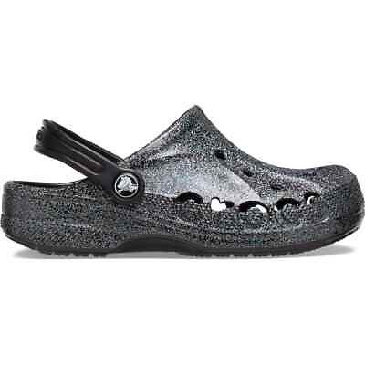 #ad Crocs Kids#x27; Shoes Baya Glitter Clogs Sparkly Shoes for Girls and Boys $31.49