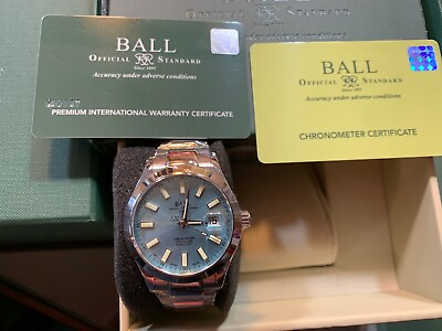 #ad new Ball Engineer III Marvelight Ø40mm Automatic blue dial NM9026C S6CJ IBE $2192.00