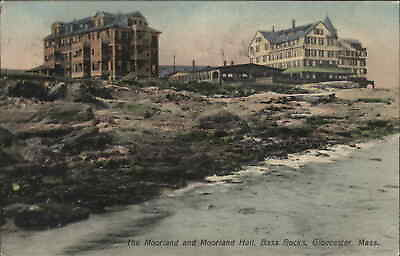 #ad Gloucester Massachusetts MA Moorland Hotel and Hall c1910 Vintage Postcard $8.29