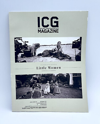 #ad ICG International Cinematographers Guild Magazine December 2019 Little Women $9.95