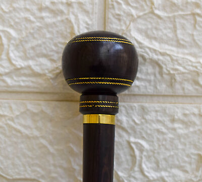 #ad Handmade Wood Stick Cane 37quot; Natural Ebony Wooden Stick 96 cm Wooden Cane $108.90
