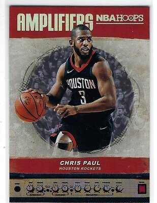 #ad 2018 19 Panini NBA Hoops Amplifiers Chris Paul #AMP 9 Phoenix Suns $3.99