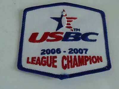#ad NEW UNUSED Lot of 4 USBC Bowling Patches 2005 2009 League Champion amp;High Average $12.99