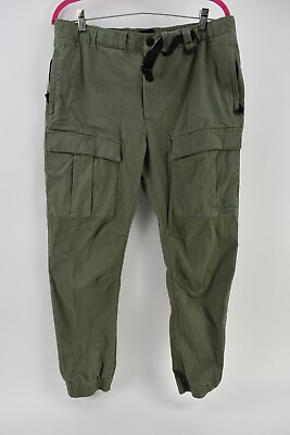 #ad Hamp;M Mens Green Slim Fit Pants Size M $16.99