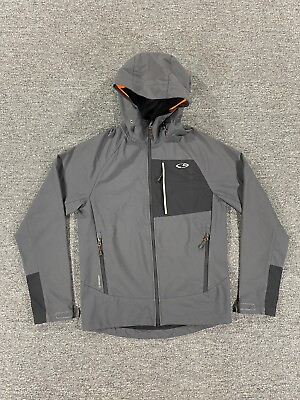 Champion Jacket Mens Small Gray Hoodie C9 Windbreaker Coat Waterproof Hoodie S $18.00