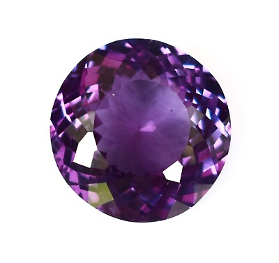 #ad 15.40 Ct Natural Purple Blue Sapphire Round Cut Loose Gemstone Certified $23.99