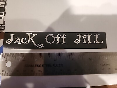 #ad Jack Off Jill Sexless Demons And Scars Covetous Cr Album Release Promo Sticker $3.99