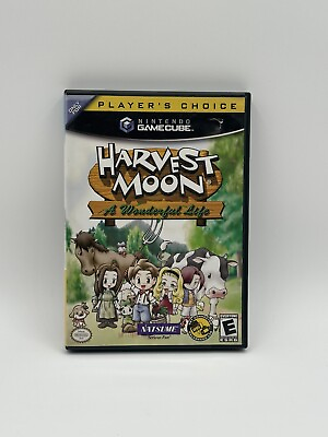 #ad Harvest Moon: A Wonderful Life Nintendo GameCube TESTED WORKING CONDITION $20.00