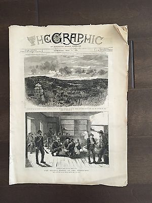 #ad quot;THE GRAPHICquot; A Beautifully Illustrated British Weekly Newspaper May 21 1881 $30.00